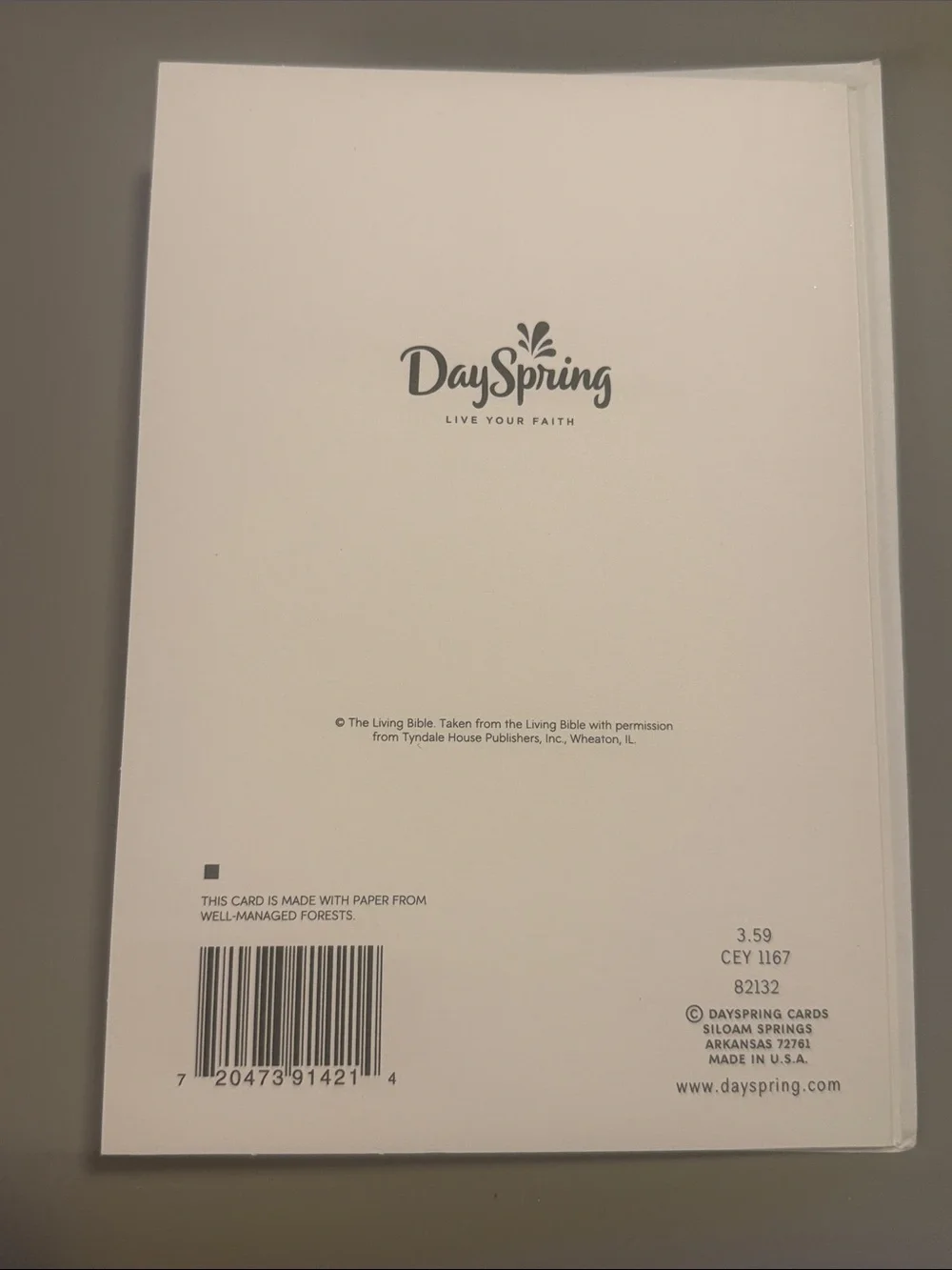 🌻 Bundle of 2 DaySpring Religious Wedding Cards